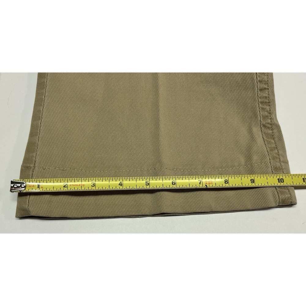 Vintage American Eagle Khaki Wide Leg Pants Womens 26 Low Rise Utility‎ Trousers - Picture 15 of 15